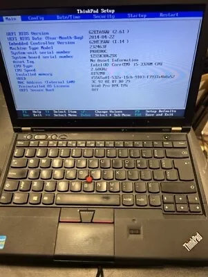 Lenovo ThinkPad X230 I5-3320M 2.60Ghz 8GB RAM  480GB SSD CRUCIAL NW  Win 10 Cam • $139