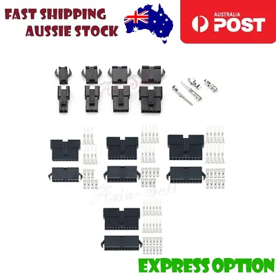 25 Pairs 2.54mm Connector 2/3/4/5/6/7/8/9/10/11/12 Pin Cable Plug Male Female • $25.65