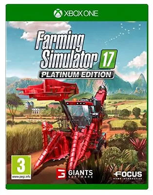 Farming Simulator 17 Platinum Edition (Xbox One) - Game  J2VG The Cheap Fast • $26.16