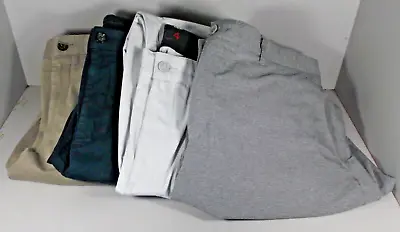 Lot Of Four Men's Pants Size 40 X 32 & Shorts 40l Various Colors Johnston Murphy • $35.96