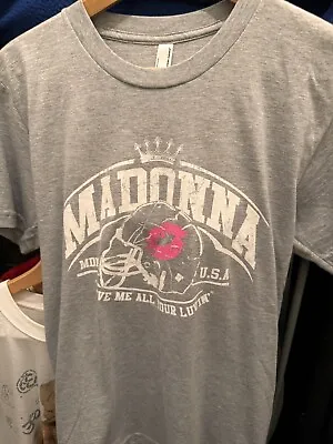 Madonna Mdna Official Tour T-shirt Give Me All Your Luvin Usa Large • £75