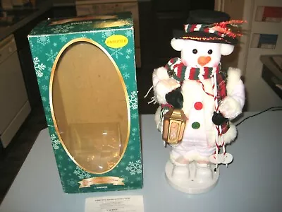 £43.82 • Buy !6  Snowman Fiber Fibre Optic Animated Singing Christmas Decor. Adaptor Included