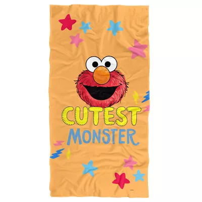 Sesame Street Cutest Monster Officially Licensed Beach Towel 30 X60  • $37.50