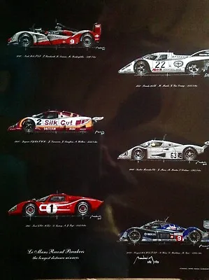 Le Mans Record Breakers-Longest Distance Winners-FordGT40-Jaguar • £15.95