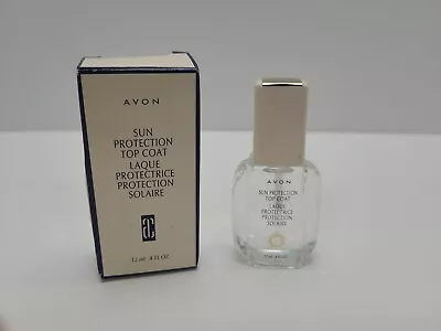 Avon Sun Protection Top Coat Nail Polish .4 FL OZ • $12.95