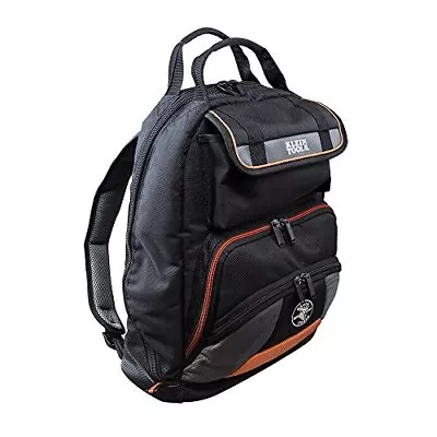 Klein Tools 55475 Tool Bag Backpack Tradesman W/35 Pockets For Hand Tools &Gear • $89.97