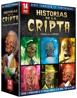 Tales From The Crypt  - Uncut Complete TV Series Season  1-7  DVD  NEW • £46.99