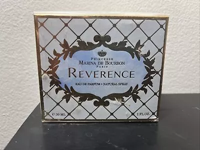 Reverence Princesse Marina De Bourbon 1.7 Oz Eau De Parfum Partial Seal Perfume • $36