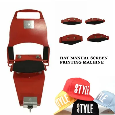 Screen Printing Kits Hat Clamp Silk Printer Equipment Screen Printing Pallet  • $96.90