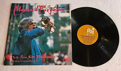 Maynard Ferguson Autographed Signed PA8077 Live From San Francisco 1985 LP Album • $54.98