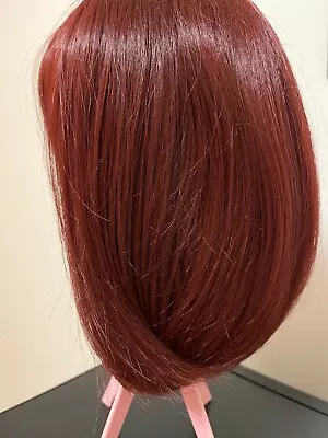 Red Wig Monofilament Straight Chin Length NWT • $135