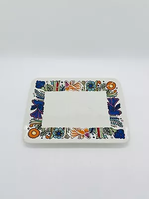 Vintage Villeroy Boch Acapulco Rectangular Serving Plate 7.5” • $38