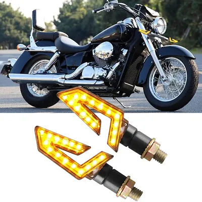 For Honda Shadow VT1100 750 600 VF750 Motorcycle LED Turn Signal Blinker Lights • $13.06