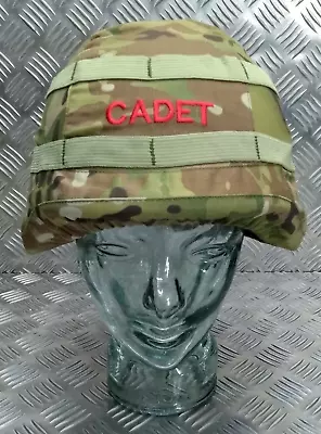 MTP Helmet Cover British Military Cadet Issue Elasticated One Size Multi-Cam NEW • £5.39