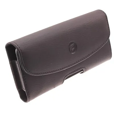 For Galaxy S23/S22/S21/Ultra/Plus - Leather Case Belt Clip Holster Cover Pouch • $15.19