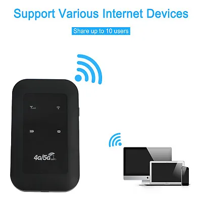 H806 4G LTE UMTS WCDMA Hotspot Wireless Router WiFi Mobile Broadband Modem • $27.79