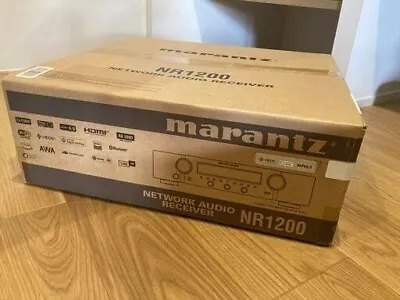 Marantz NR1200 2ch Slim Network Receiver Stereo Amplifier Silver Gold AC 100V • $680