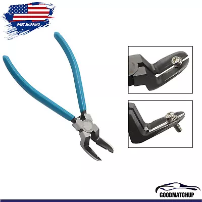 Car Fastener Cutter Clips Panel Puller Plier Tool Push Retainer Pin Rivet Trim • $15.01