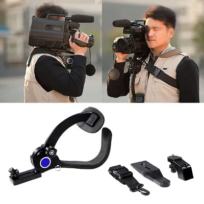 Shoulder Support Rig Stabilizer Pad Mount For DV Camera DSLR SLR Video Camcorder • $45.99