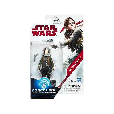 Hasbro Star Wars Force Link Jyn Erso Figure 3.75 Inch Sound Activated New C3523 • $17.95