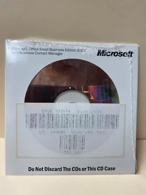 Microsoft Office Small Business Edition 2003 With Business Contact Manager • $34