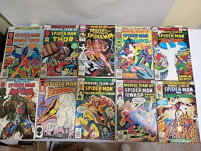 20 Vintage Marvel Team Up Comics • $93.25