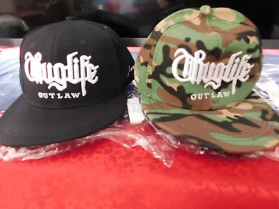 2x USA GANGSTER THUG LIFE OUTLAW BASEBALL CAPS Sealed Brand New (TOP13=J) • $24.95