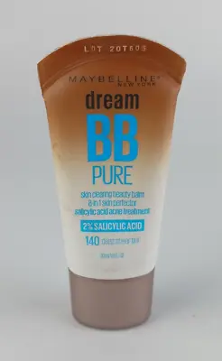 Maybelline Dream Bb Pure 8 In 1 Beauty Balm 140 Deep Sheer Tint • $10.95