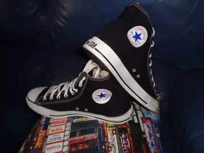 Converse Chuck Taylor All-star Black High Sneakers Us 13 As New • $60