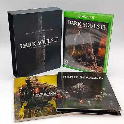 Dark Souls 3 The Fire Fades Edition Limited 2017 Microsoft Xbox One FromSoftware • $202.33
