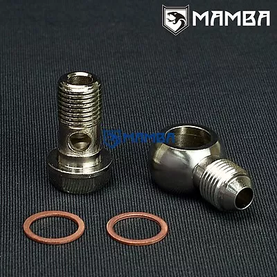 Banjo Bolt M14x1.5mm To 6AN 6 AN Turbo Water GT22 GT25 GT28 GT30 GT35 TB25 TB28 • $23.60