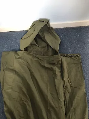 British Army Military Surplus NOS Cotton Olive Green Sleeping Bag Liner Arctic • £10