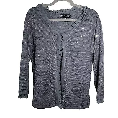 Colleen Lopez My Favorite Things Cardigan Sweater Women's Size M • $11