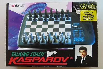 Saitek Kasparov Talking Chess Coach Voice Computer - Art No. 176 - Nice!! • $37.99