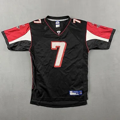 Michael Vick Jersey Youth XL Atlanta Falcons Reebok Black Red #7 NFL Football • $16