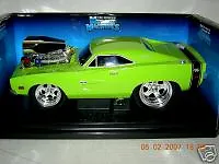 Muscle Machine Rare 69 Charger Green W/ Chrome 1:18 Mib • $139.99