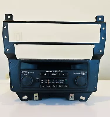 81-82 Volvo 240 AM/FM Radio Cassette Player 4 Stereo - Bottom Mount • $160