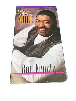 Ron Kenoly GOD IS ABLE Very RARE Hosanna Music 1994 VHS Religious New Sealed • $17.59