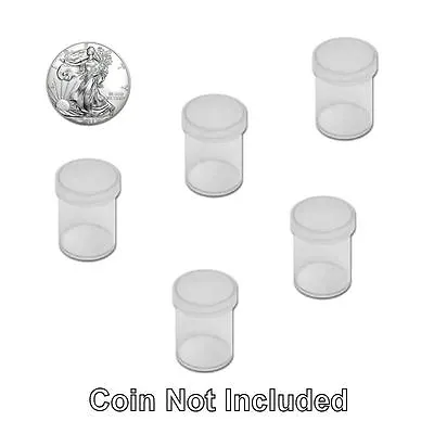 American Silver Eagle-Round Coin Tubes By Whitman 5 Pack • $7.97