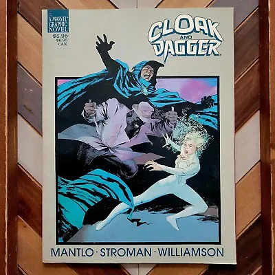  CLOAK AND DAGGER  MARVEL Graphic Novel #34 VF (1988) 1st Printing BILL MANTLO • $23