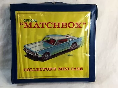 Matchbox #8 Case With 13 MINT - 1970’s UK Super Fast Cars • $99.99