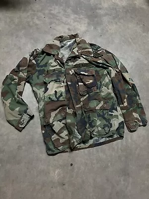 Vintage US Army Military Camo Jacket Size M • $2