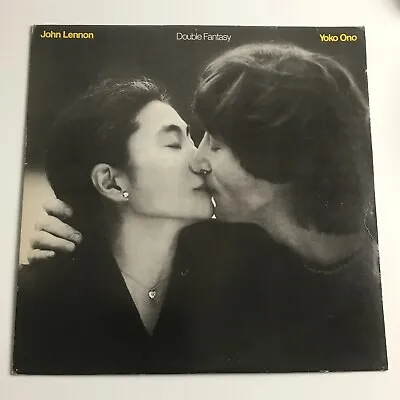 John Lennon & Yoko Ono - Double Fantasy LP Vinyl Record - K 99331 • £5