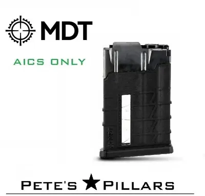 MDT Poly/Metal AICS 10 RD Magazine Bolt Action 308 Win 6.5 Chassis SA 103089 BLK • $59.99