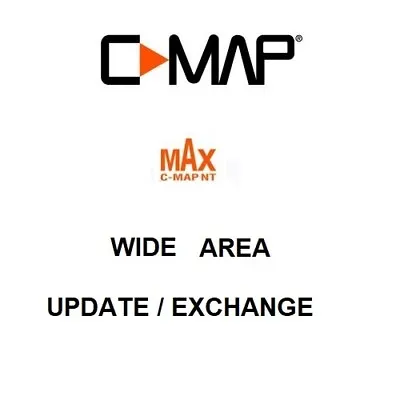C-Map MAX Wide Chart Update Or Exchange On C-Card Format • $170.54