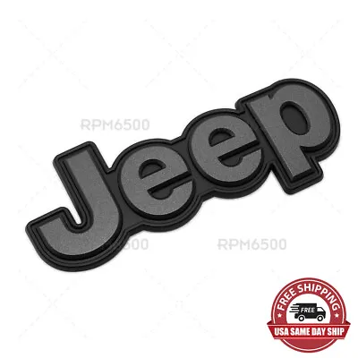 14-18 Jeep Cherokee Rear Liftgate Emblem Nameplate Badge Trailhawk Mopar Genuine • $24.99