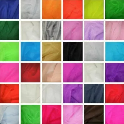 £2.05 • Buy Dress Net Tulle Tutu Fabric Metre Half Metre Mesh Fairy Material 150cm Wide