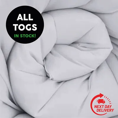 Anti Allergy Duvet Feels Like Down Hotel Quality Single Double King Super King • £15.16