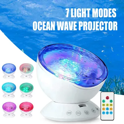 $23.99 • Buy LED Night Light Projector Galaxy Starry Ocean Star Sky Baby Room Party Lamp