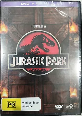 Jurassic Park (DVD 1993) DVD + Digital Ultra Violet New Sealed Free Postage  • $7.50